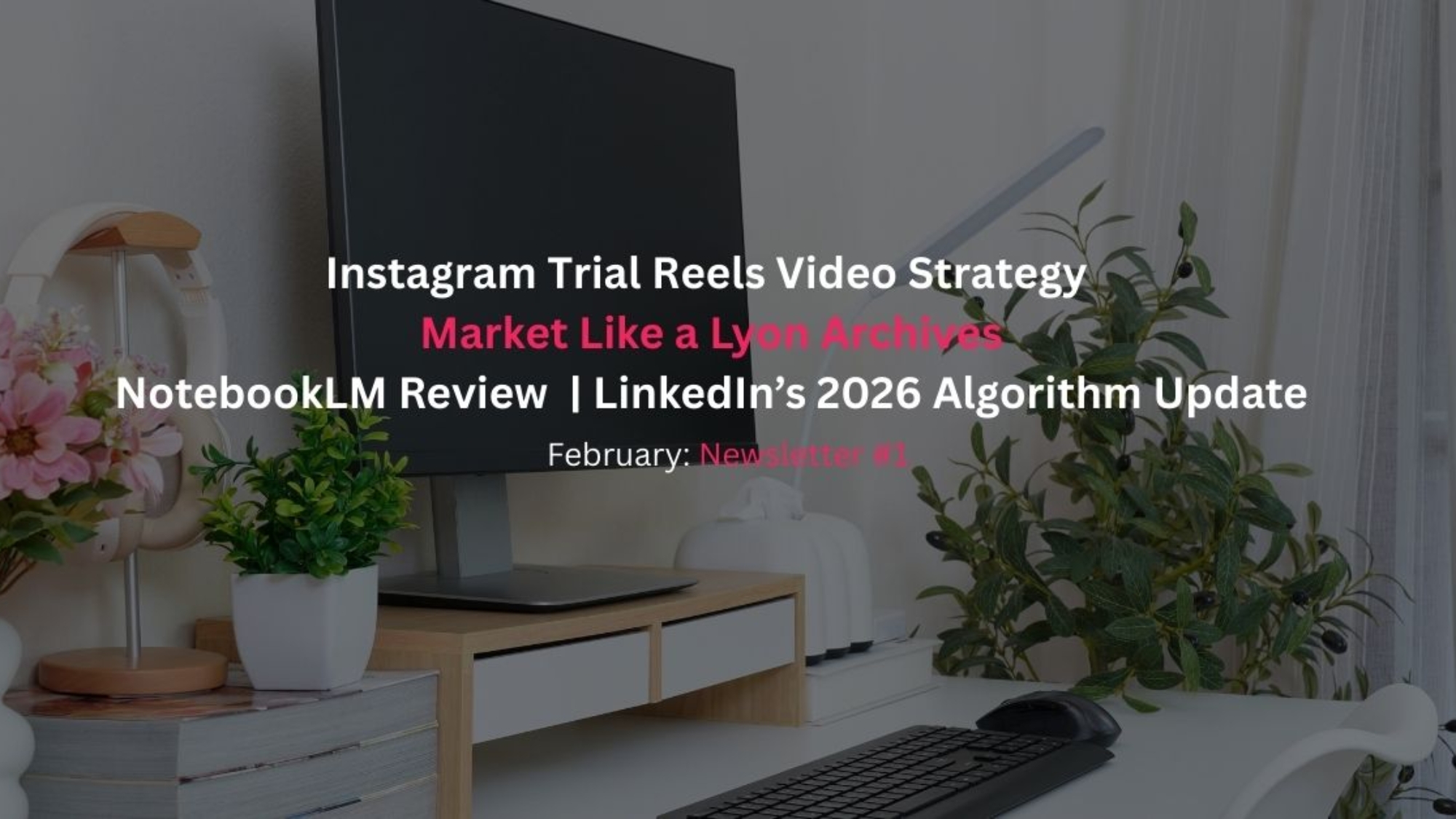 Instagram Trial Reels, NotebookLM, LinkedIn's 2026 Algorithm