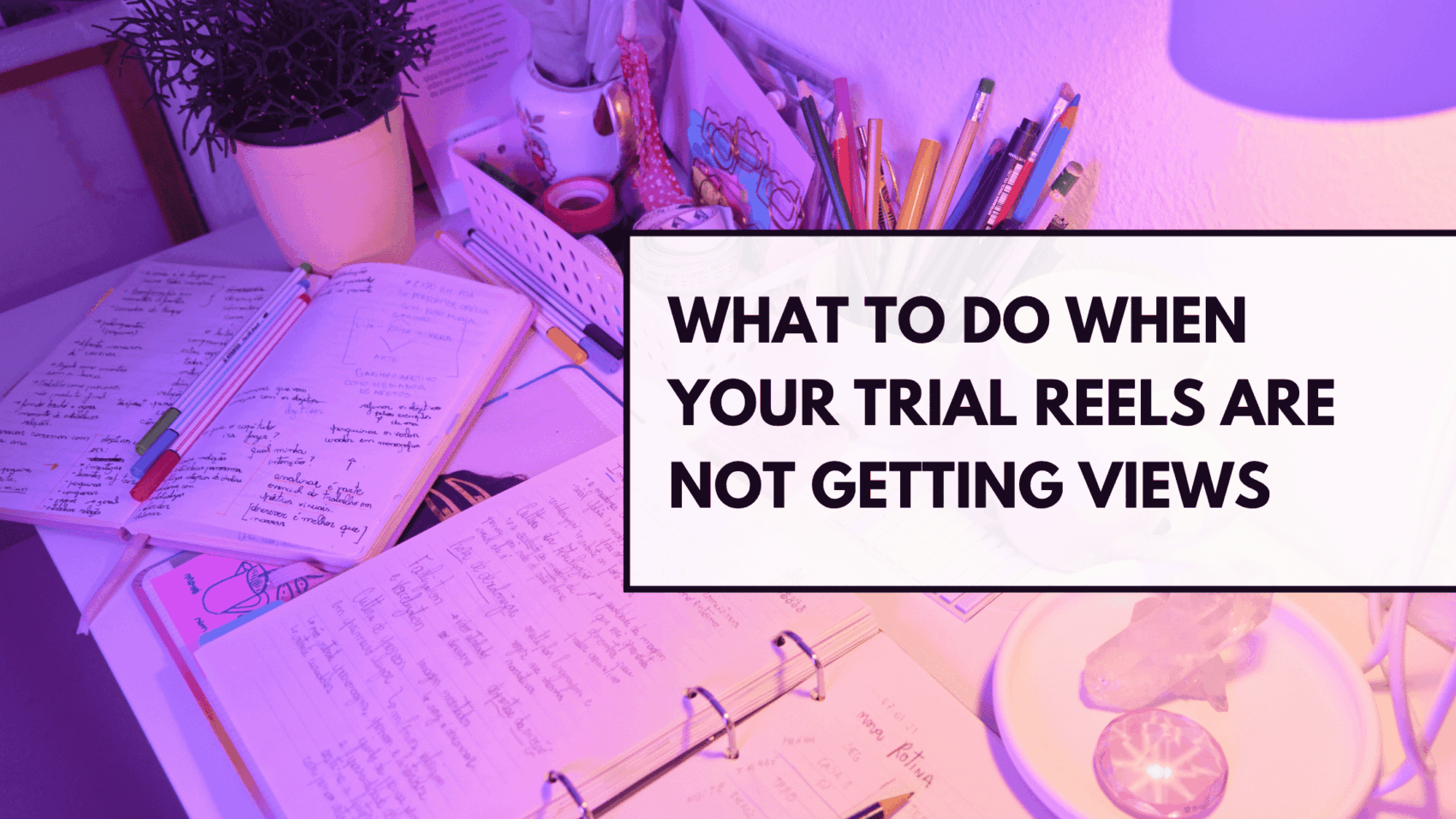 What to Do When Your Trial Reels Are Not Getting Views