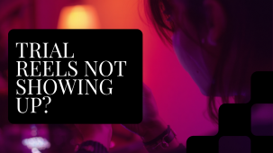 Trial Reels not showing up troubleshooting blog header, Leslie M Lyon