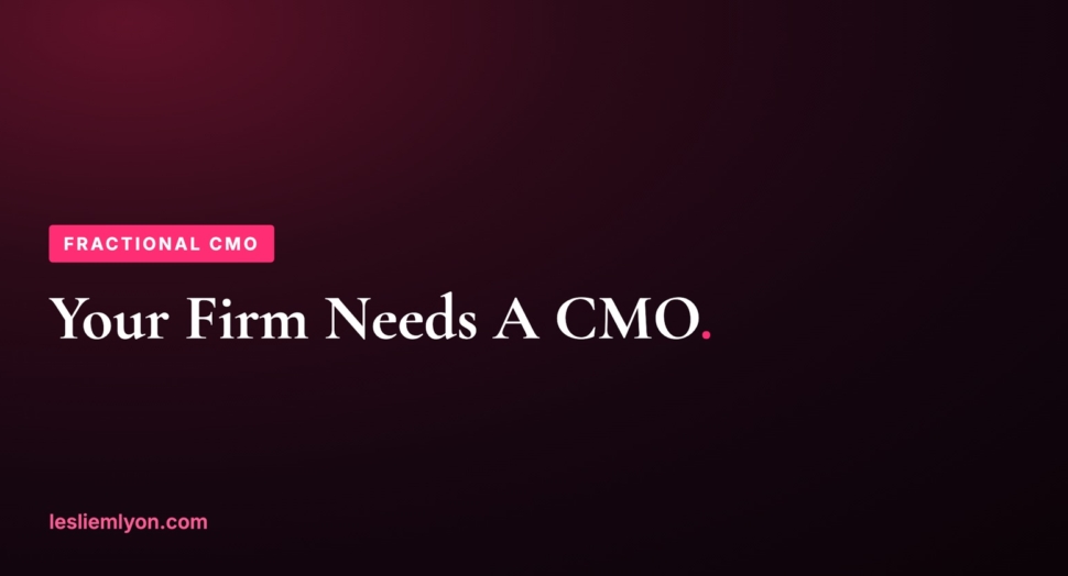 Blog header: Should your real estate firm hire a fractional CMO